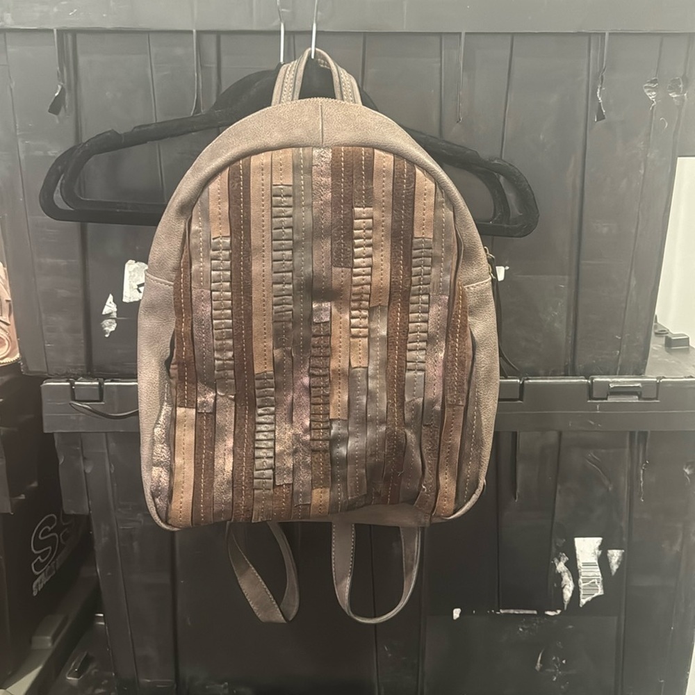 New pleather back pack